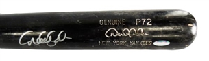 Historically Important 2001 Derek Jeter World Series Game Used and Signed Bat PSA GU-10
